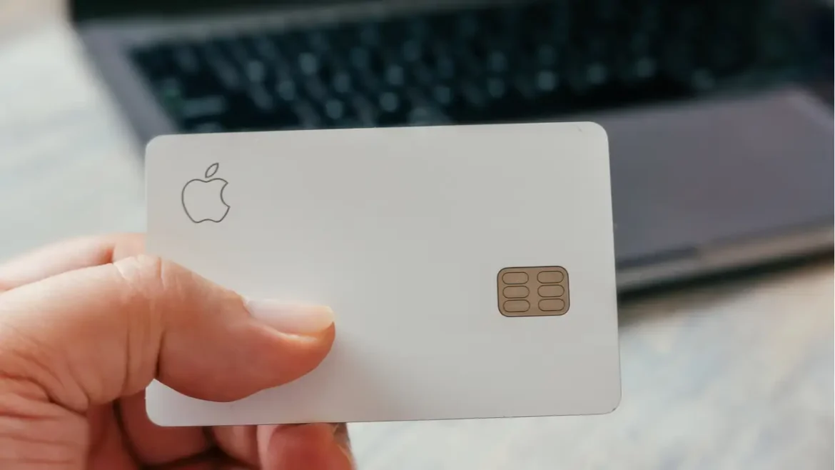 shutterstock_1691726992 Apple Card with iPhone Wallet app interface — does Apple Card do balance transfers explained.